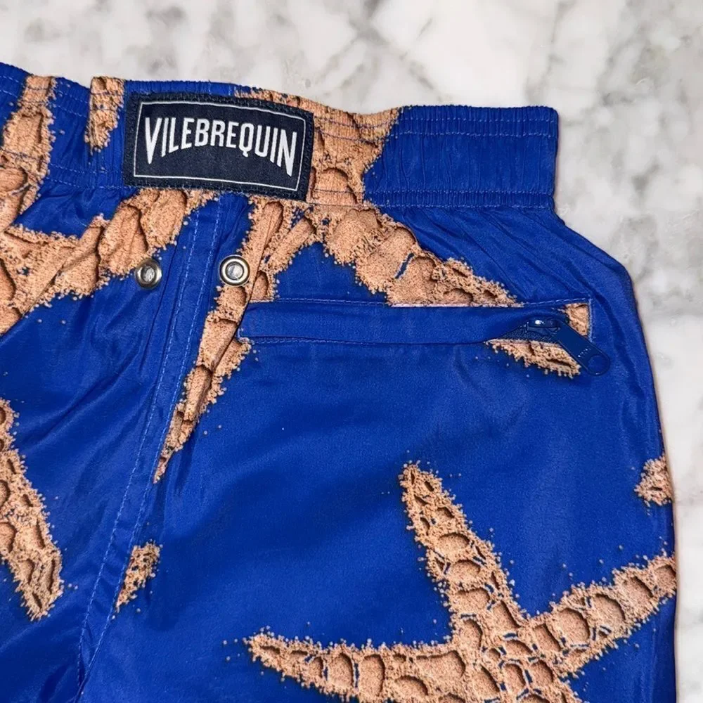 Vilebrequin Starfish Quick Dry Swim Trunks 4Y